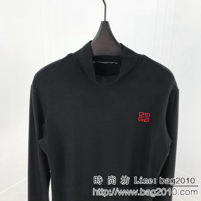 GVC紀梵希 半高領 高密澳絨 打底衫 男款百搭單品 ydi1467